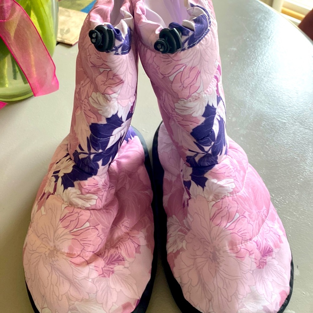 Adult warm up dance boots